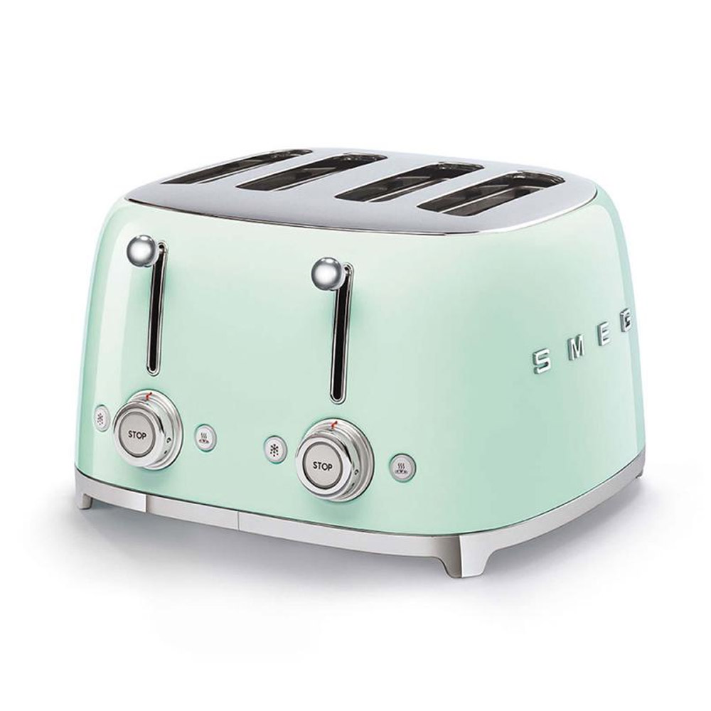 SMEG TSF03PGEU 2-Schlitz Toaster pastellgrün
