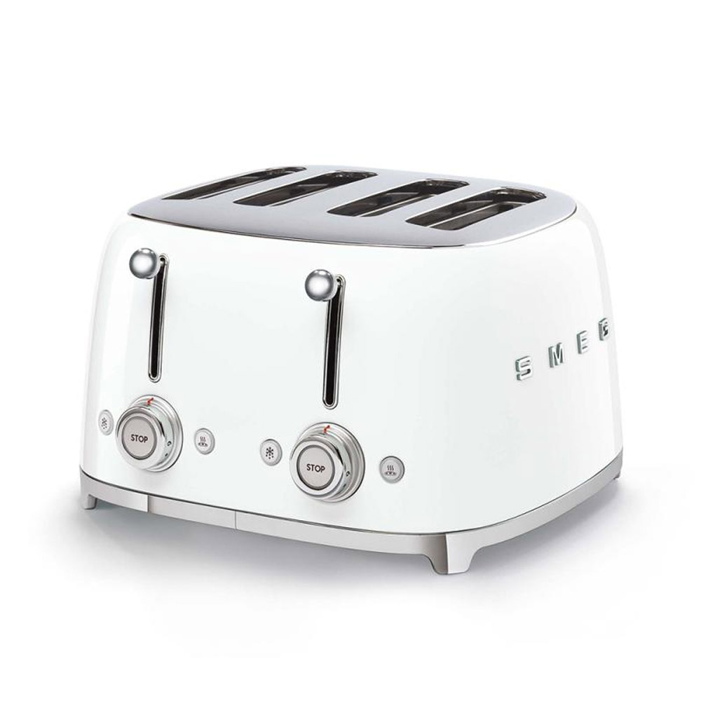 SMEG TSF03WHEU 2-Schlitz Toaster weiß