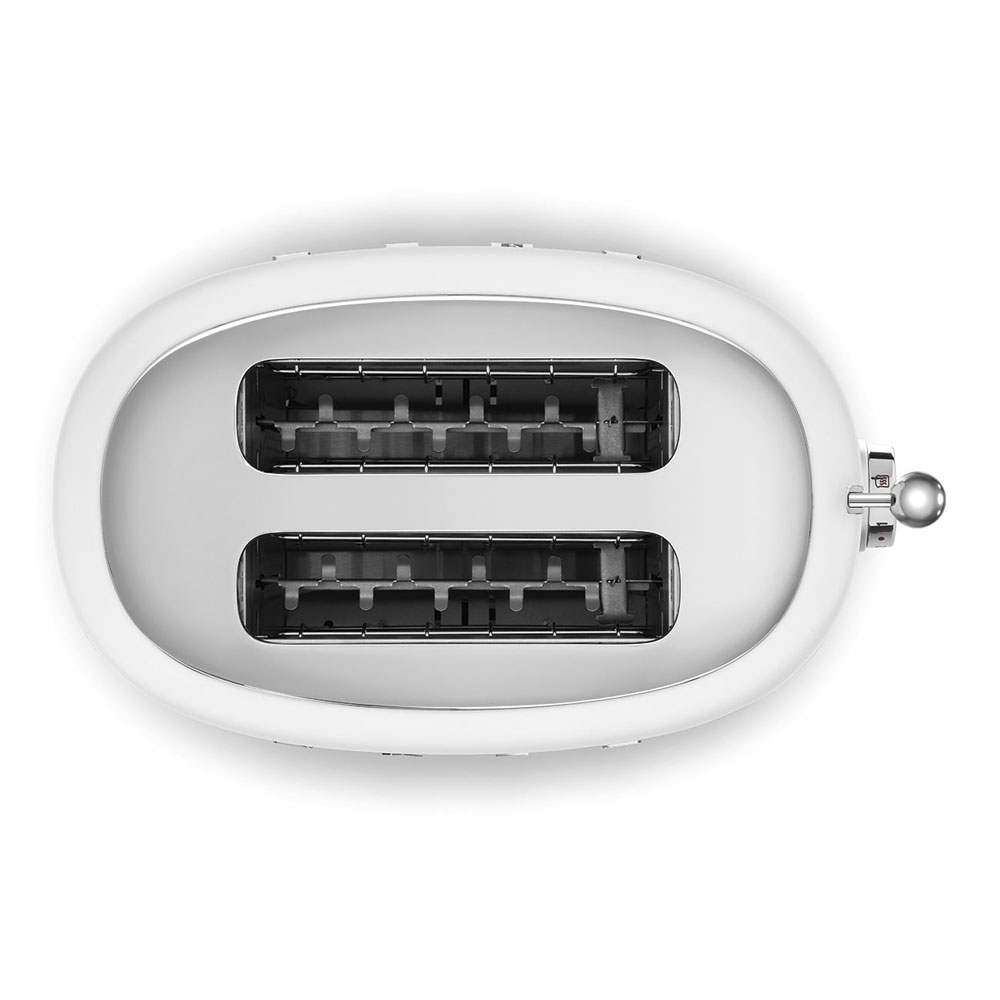 SMEG TSF01WHMEU 2-Schlitz Toaster mattweiß