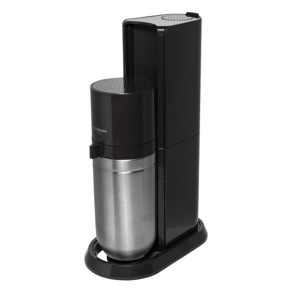 SodaStream DUO Vorteilspack schwarz QC inkl. 2 Glas- & 1 PET-Flasche