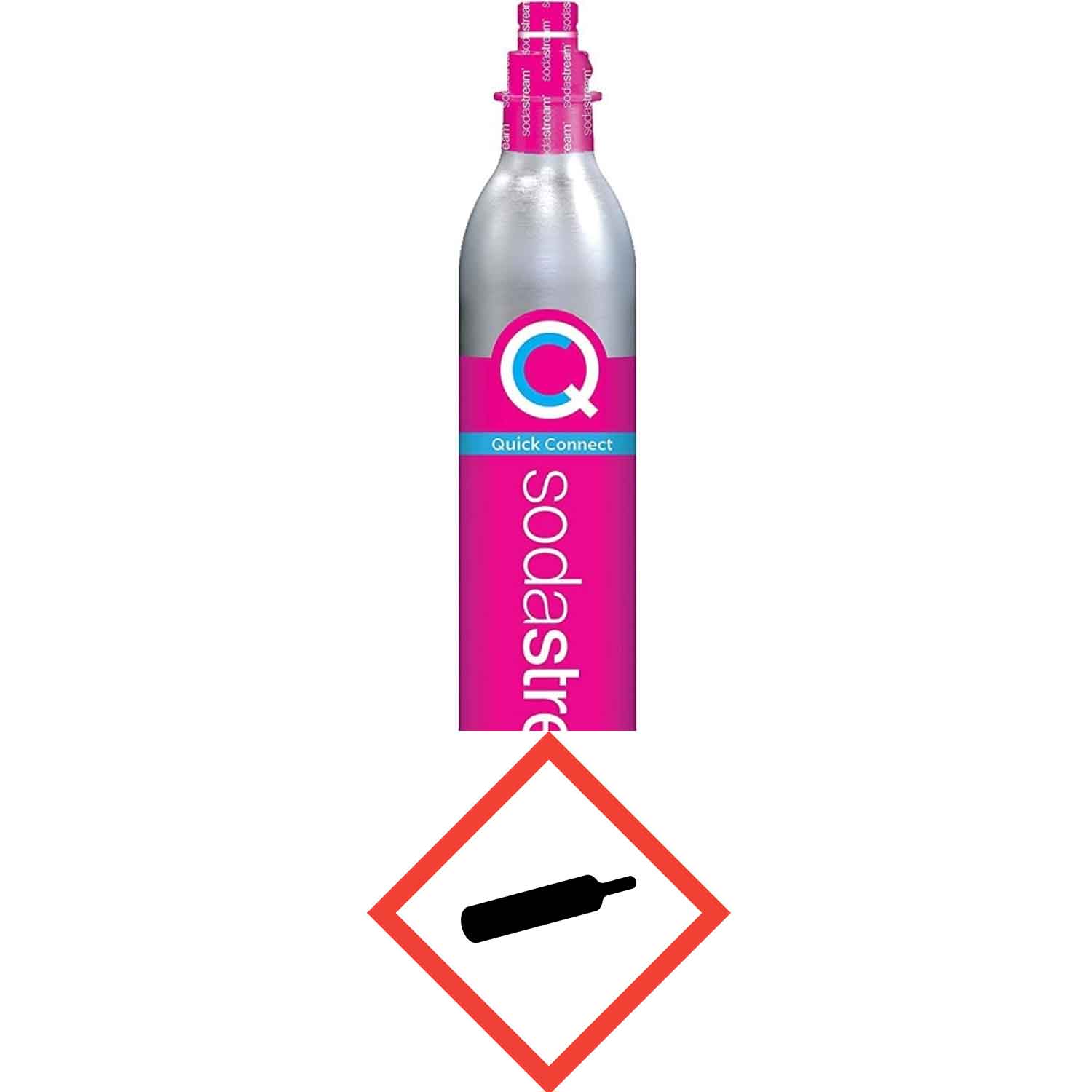 SodaStream CO2 Quick Connect Nachfüllzylinder 60L