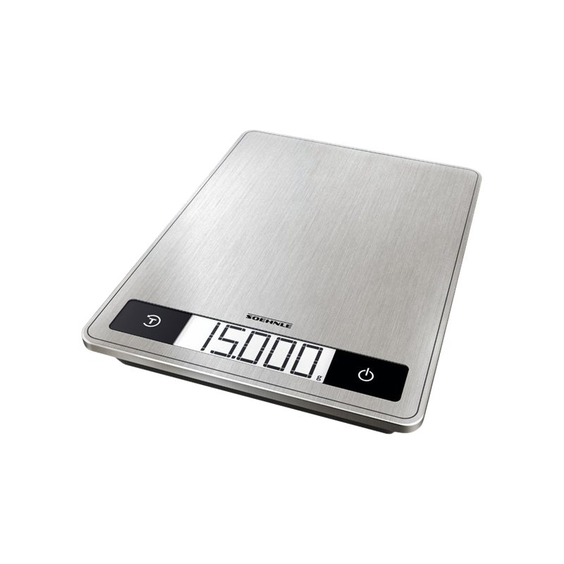 Soehnle Page Compact 200 digitale Küchenwaage silber