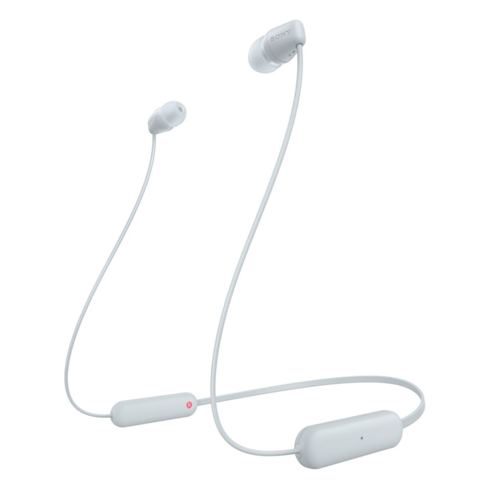 Sony kabellose WI-C100 In-Ear-Kopfhörer weiß
