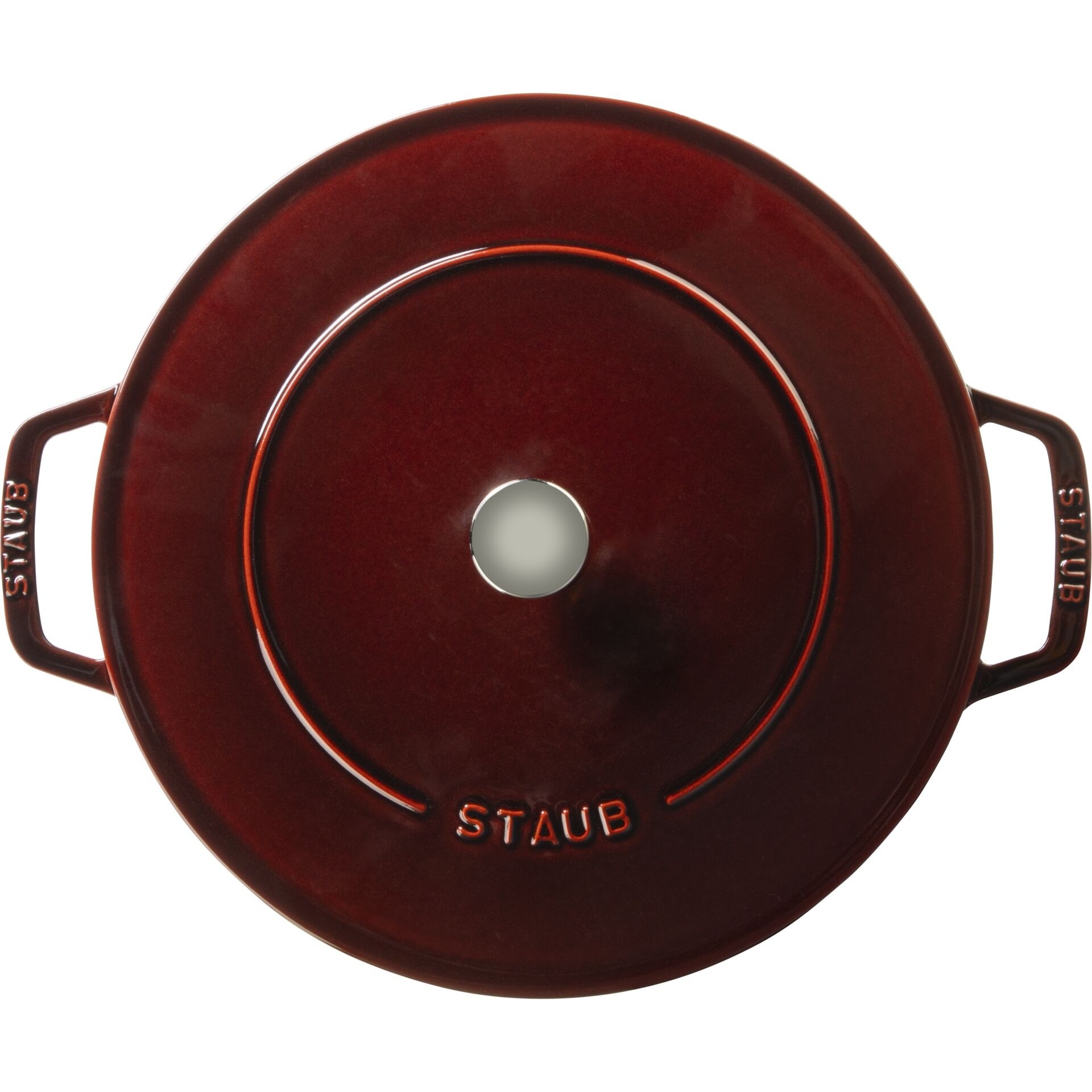 Staub Chistera Bräter 28 cm 3,7l grenadine-rot