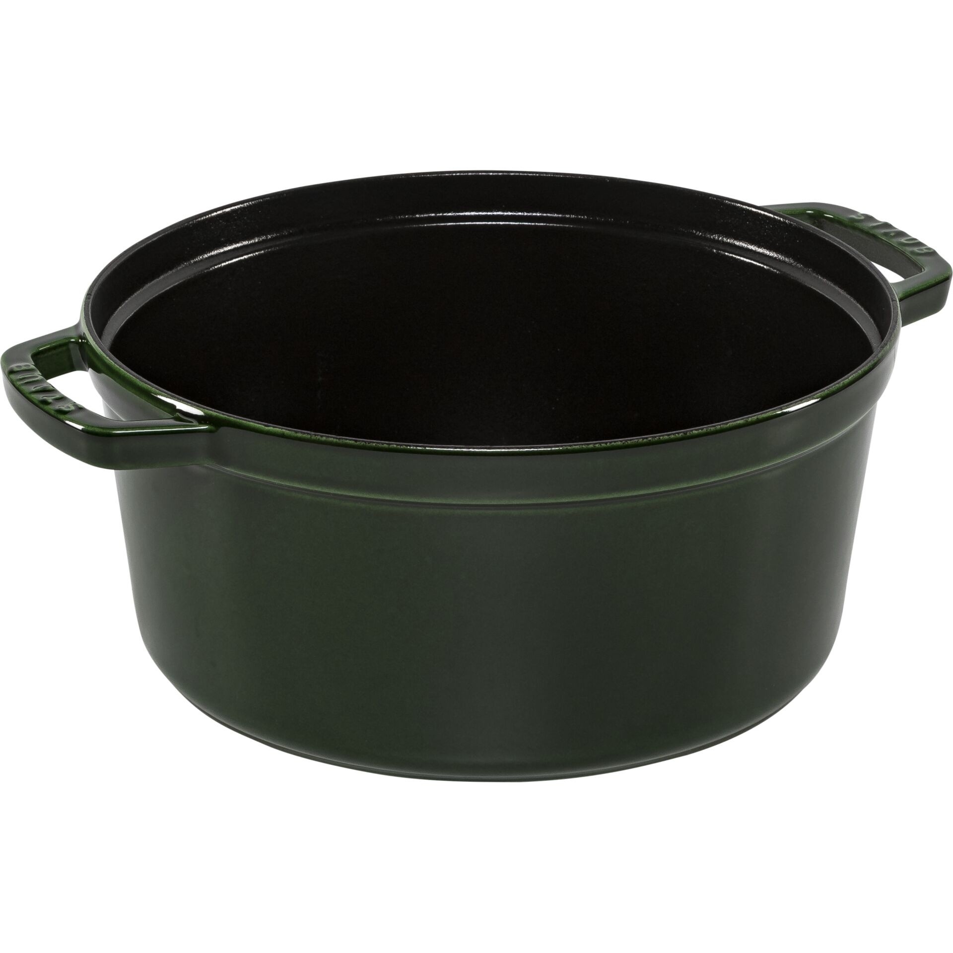 Staub La Cocotte 28 cm rund 6,7l Gusseisen basilikumgrün