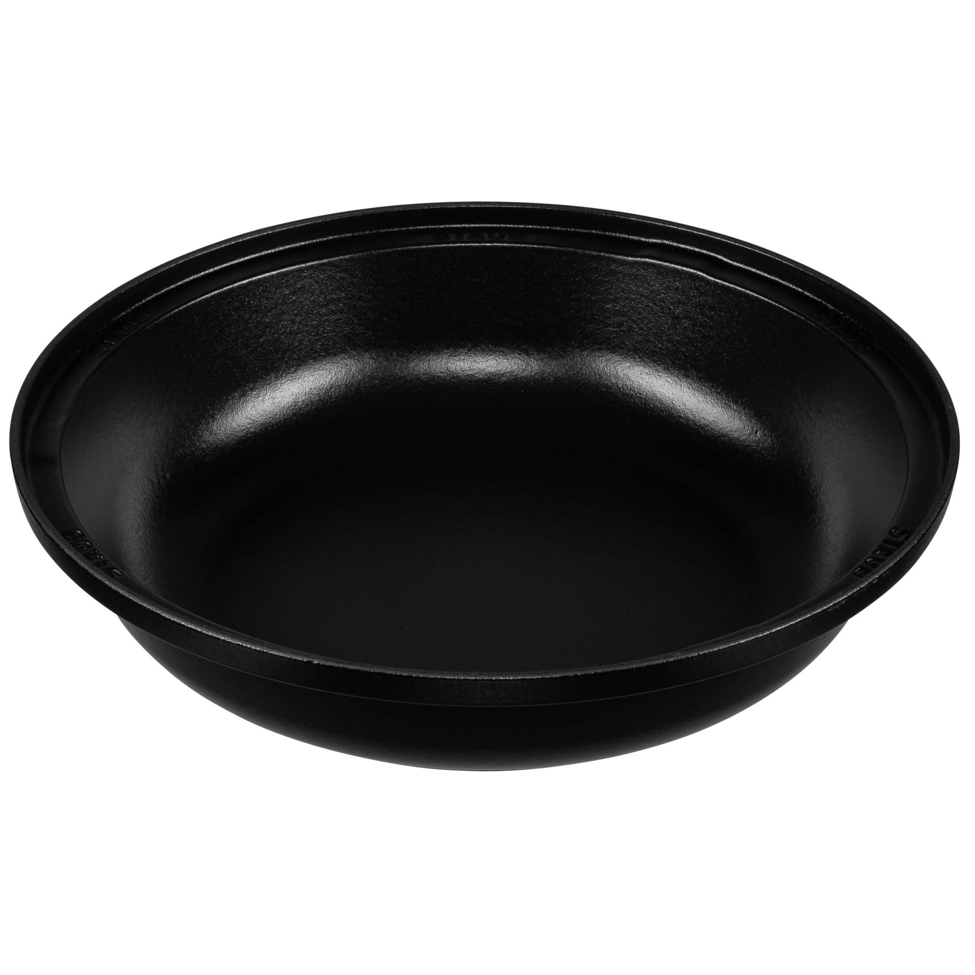 Staub Tajine 28 cm Gusseisen mit Keramikdeckel schwarz/kirschrot