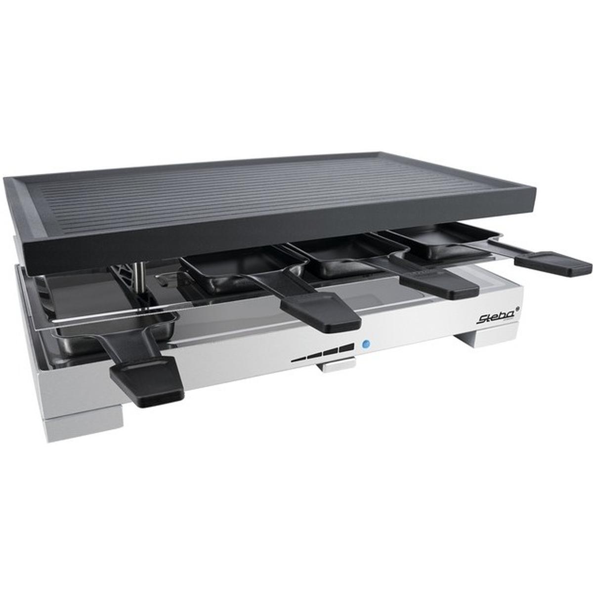 Steba RC 68 Premium Guss Raclette schwarz/edelstahl