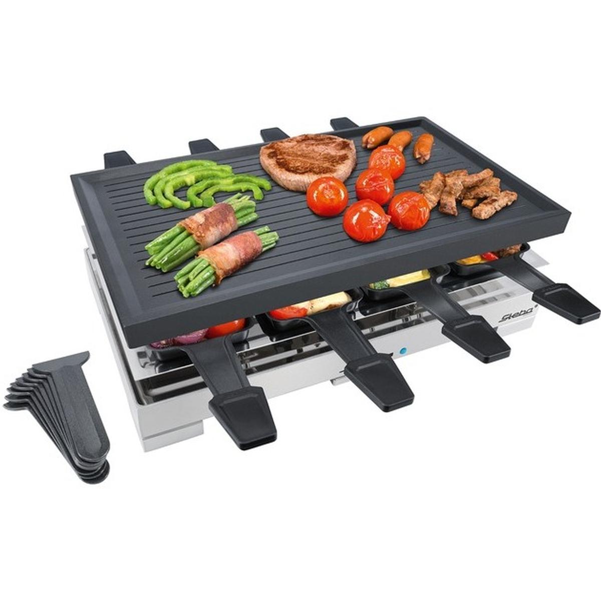 Steba RC 68 Premium Guss Raclette schwarz/edelstahl