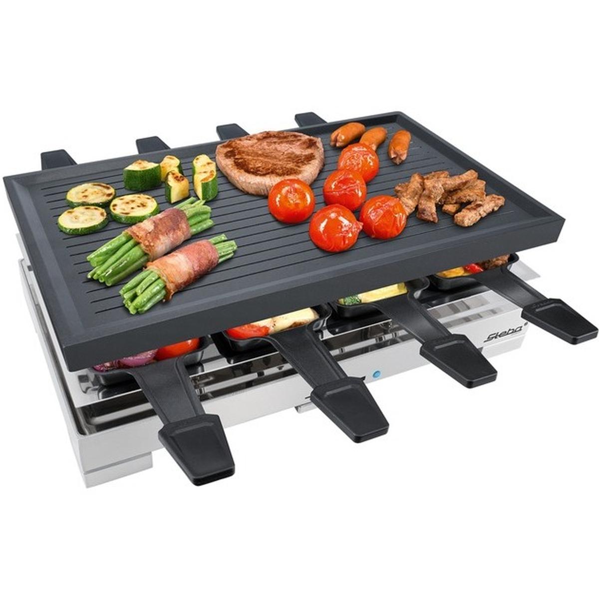 Steba RC 68 Premium Guss Raclette schwarz/edelstahl