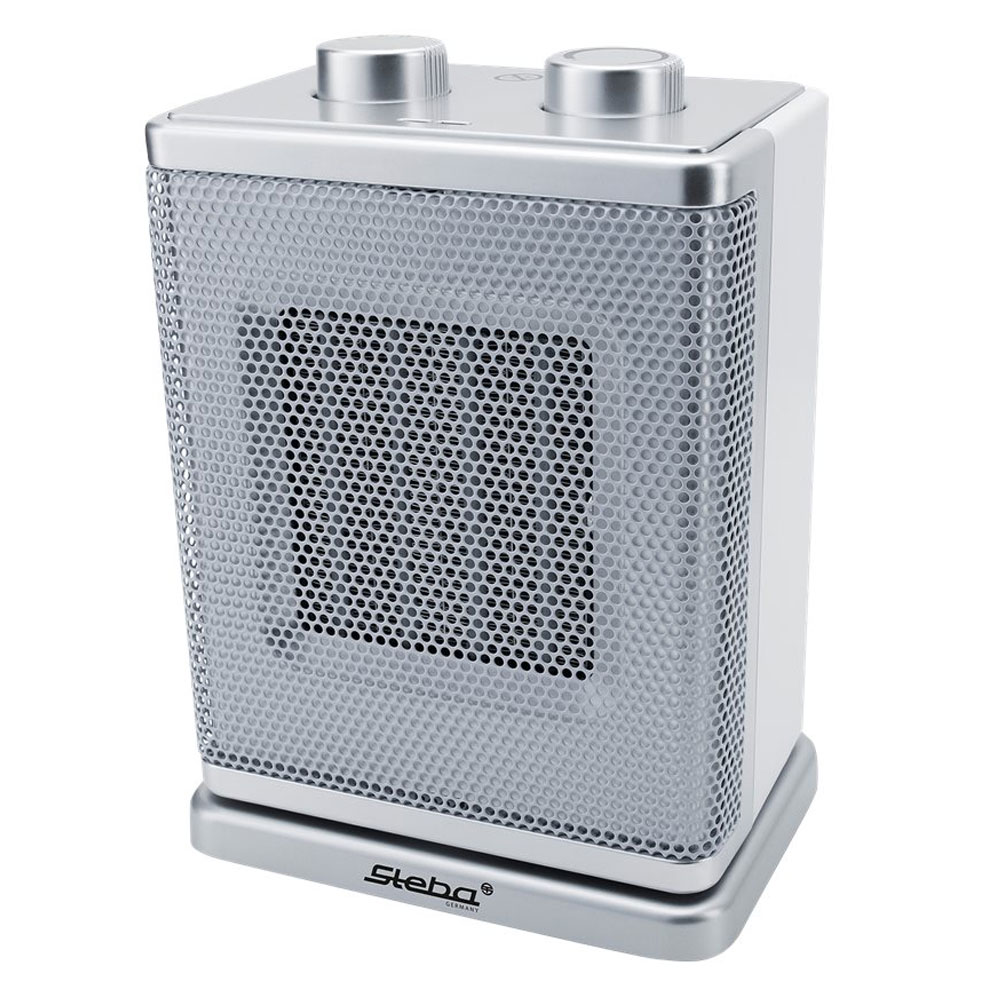 Steba KH 4 Keramik-Heizlüfter 1800W weiß/silber