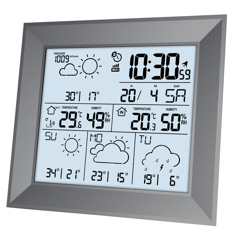 Technoline WD2000 Internet Wetterstation mit kostenloser Direkt Wetter App