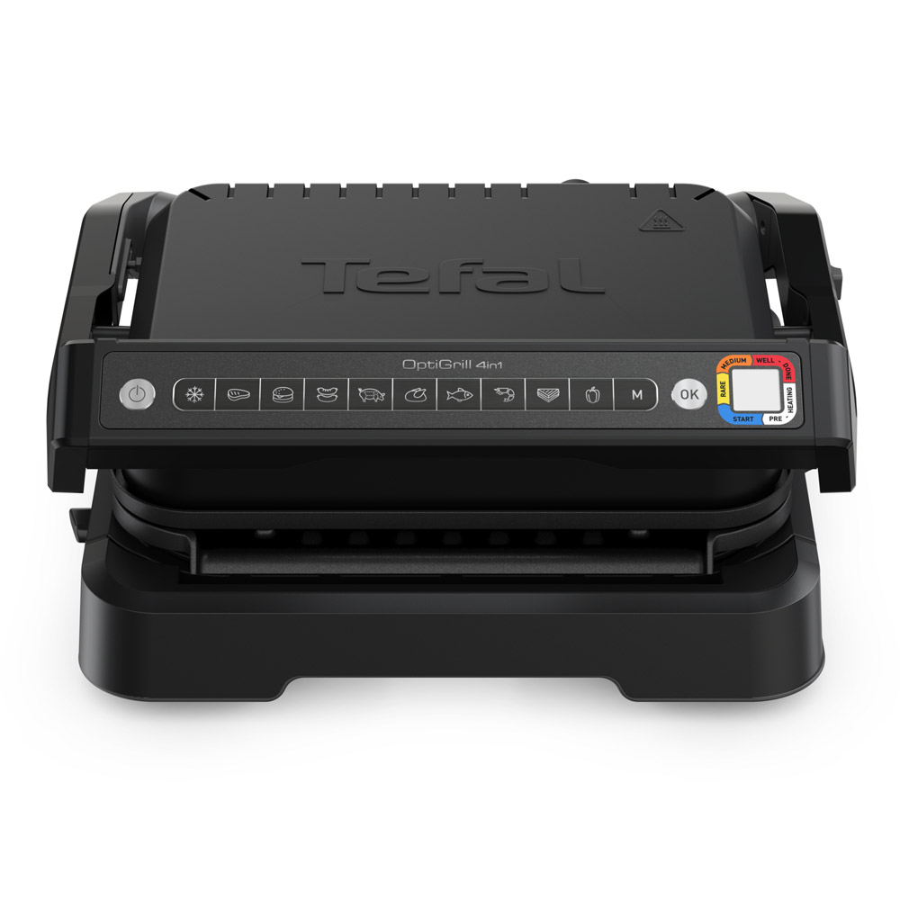 Tefal GC7748 Optigrill 4in1 Kontaktgrill schwarz