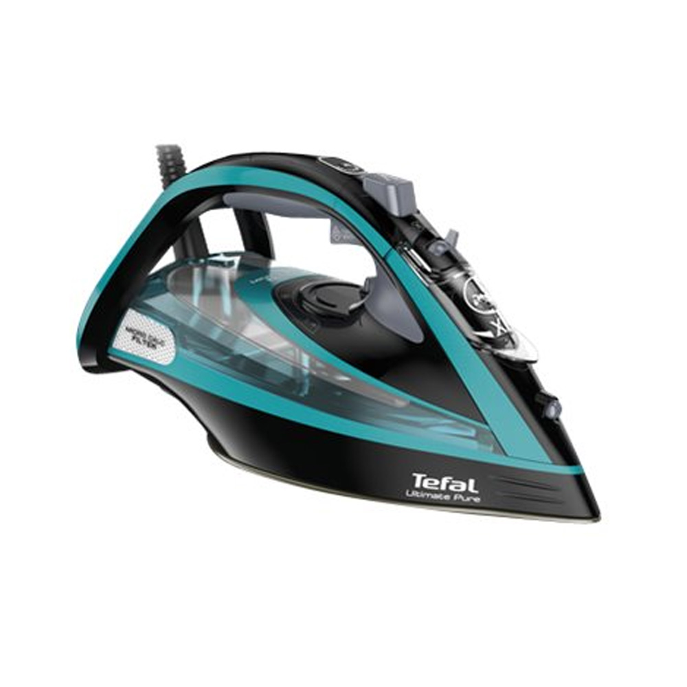 Tefal FV9844 Ultimate Pure Dampfbügeleisen schwarz/blau