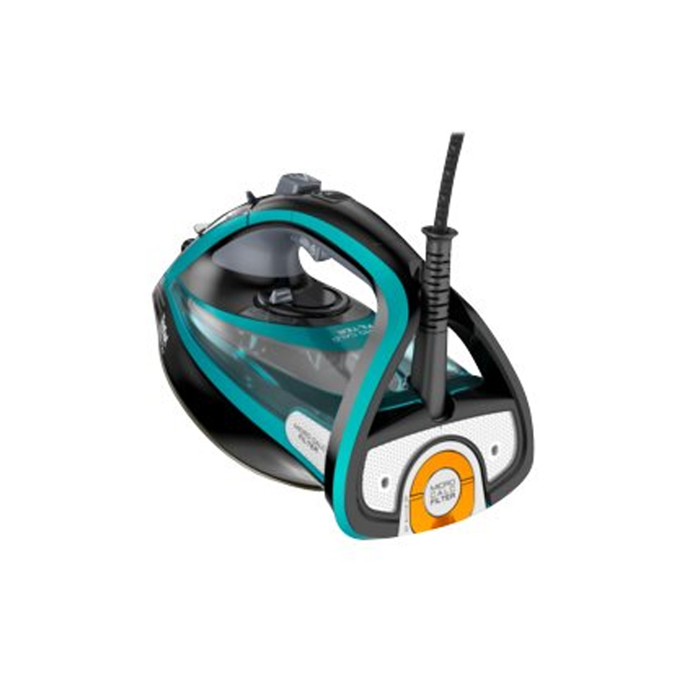 Tefal FV9844 Ultimate Pure Dampfbügeleisen schwarz/blau