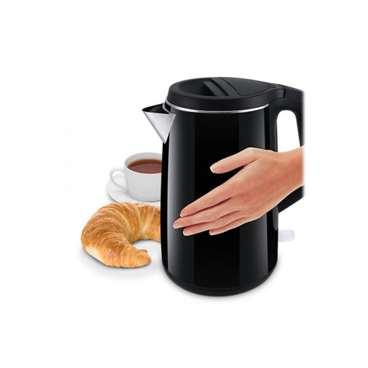 Tefal Safe to Touch KO3718 Wasserkocher 1,5l schwarz