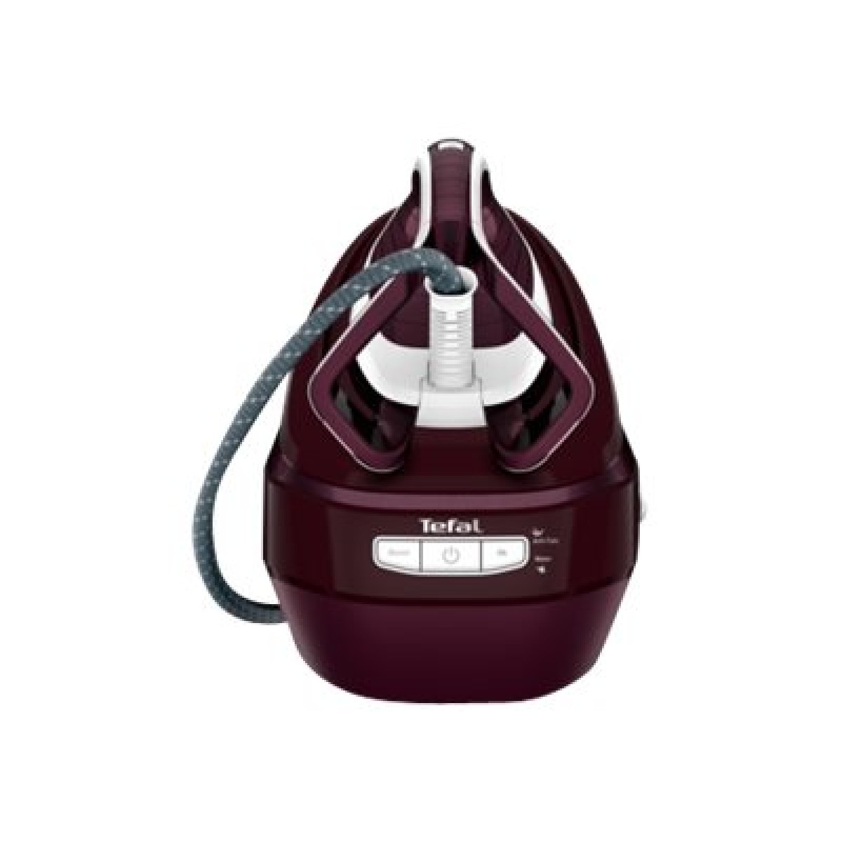 Tefal Pro Express Vision GV9810 Dampfbügelstation dunkelrot/weiß