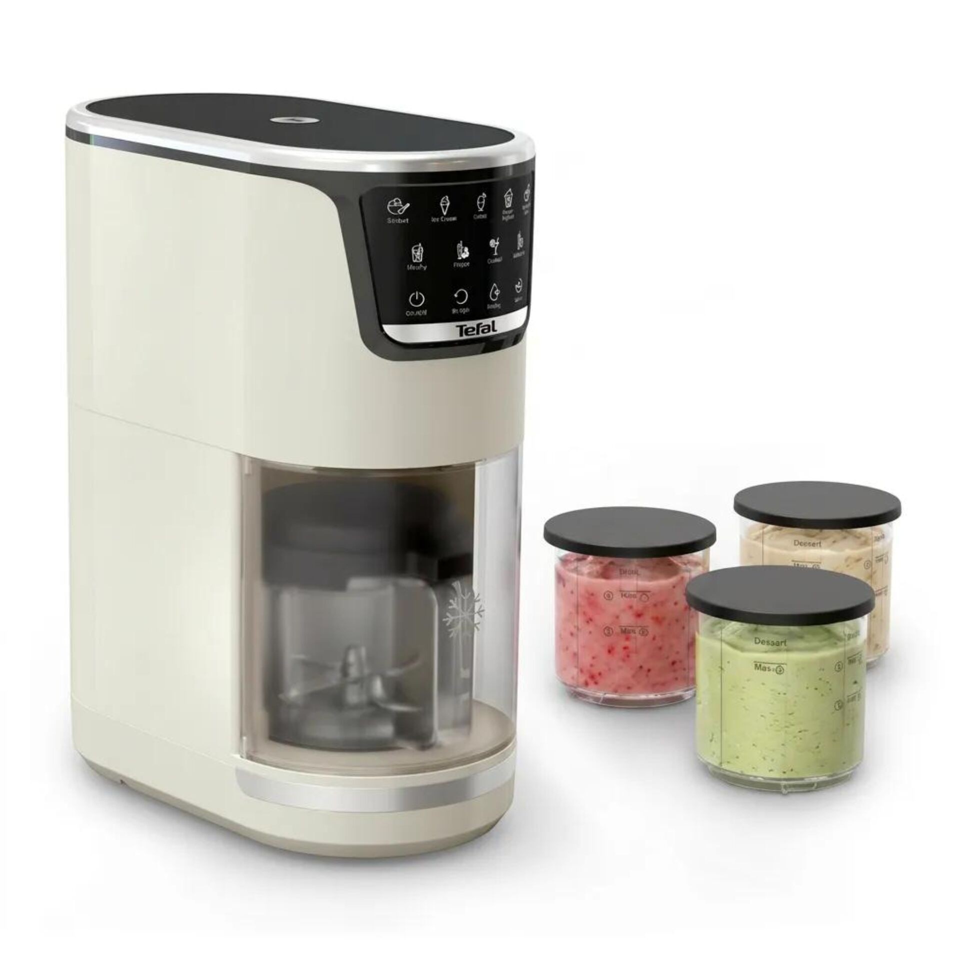 Tefal Dolci IG602A Eismaschine 1,4l rise