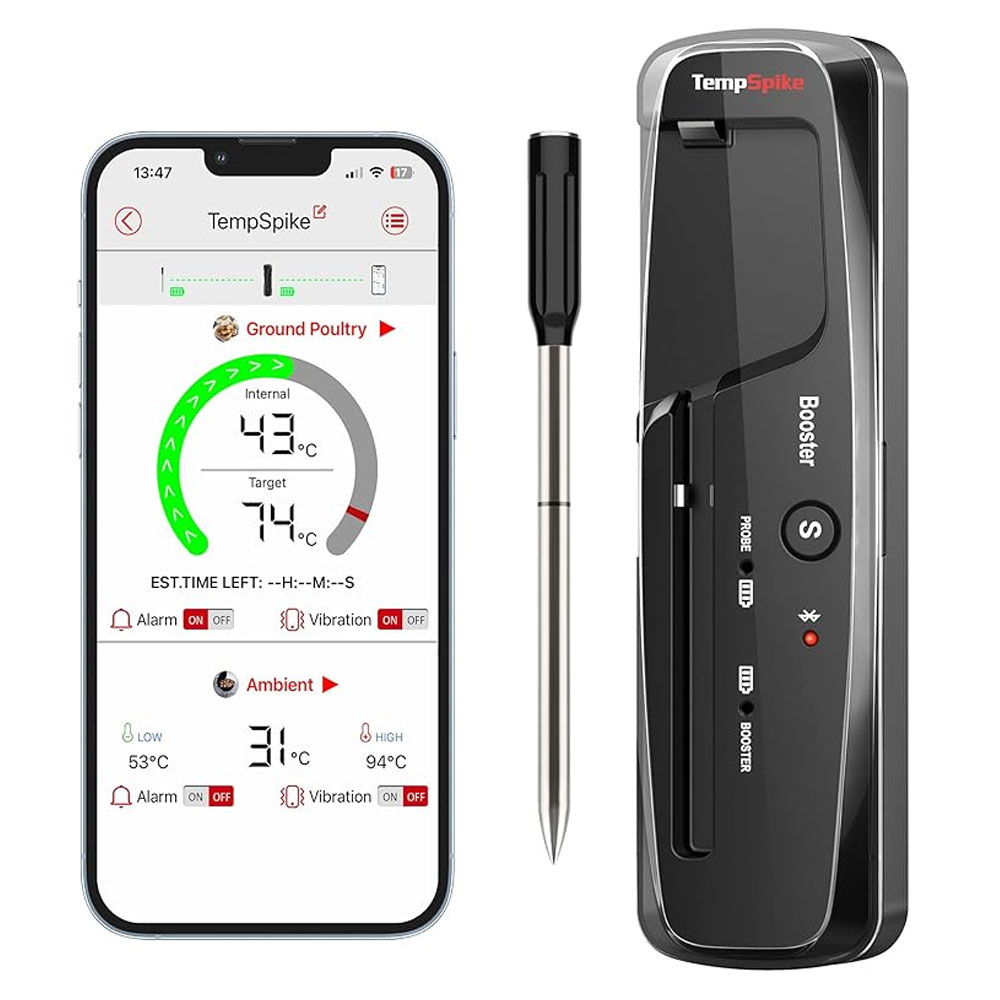 ThermoPro TP961 TempSpike 150m Bluetooth IP67 Fleischthermometer