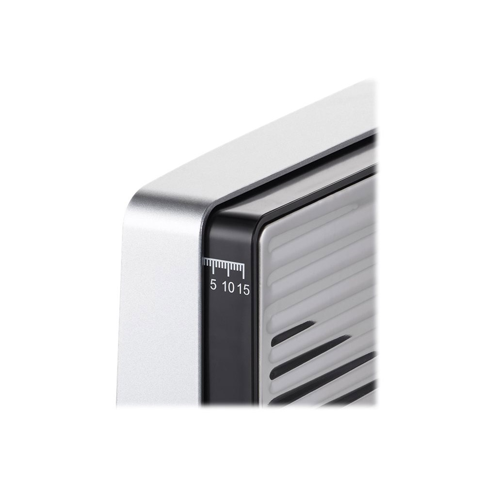 Unold 78866 Allesschneider Curve Silver silber/schwarz