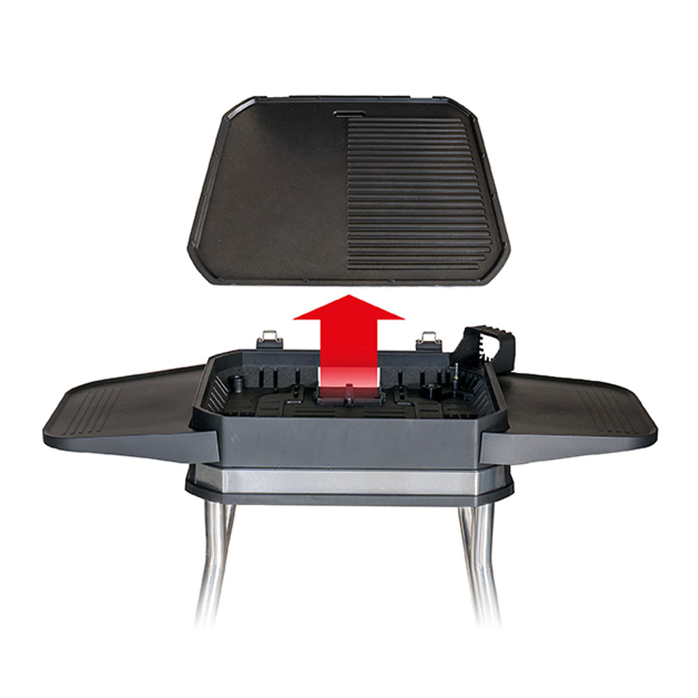 Unold 58585 elektrischer BBQ-Stand-/Tischgrill Jimmy