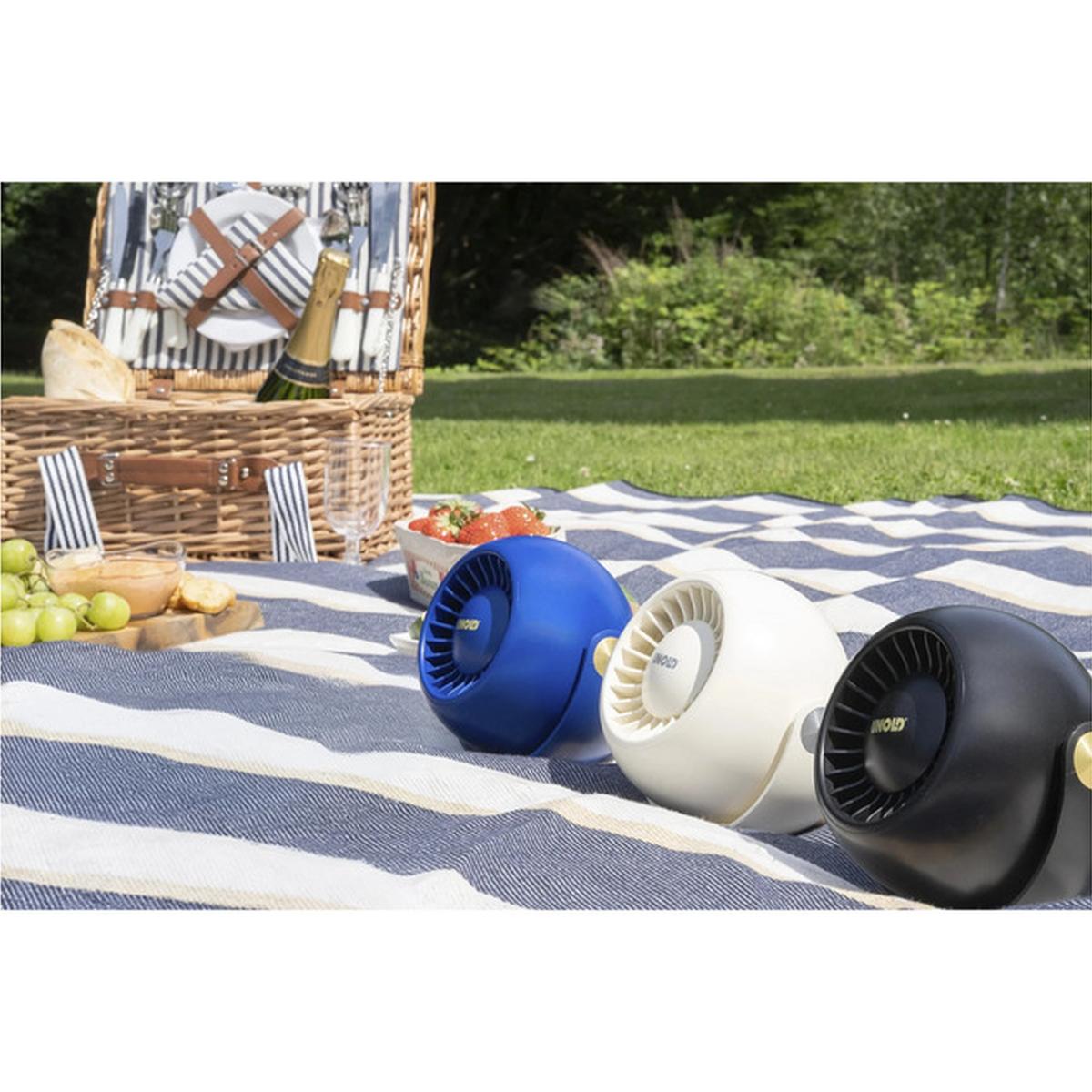 Unold Breezy Bowl 86675 1200mAh Akku-Ventilator schwarz
