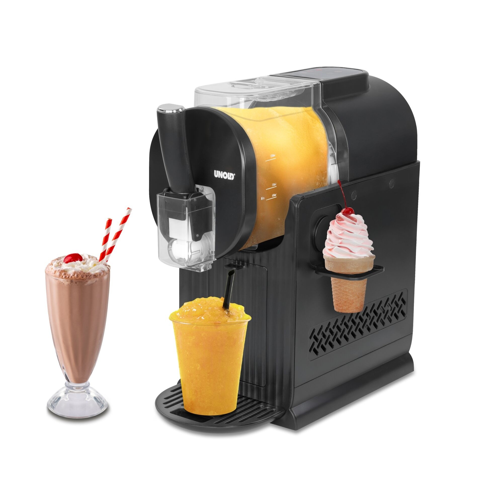 Unold Sofia 48965 2in1 Slush- und Softeismaschine 2l schwarz
