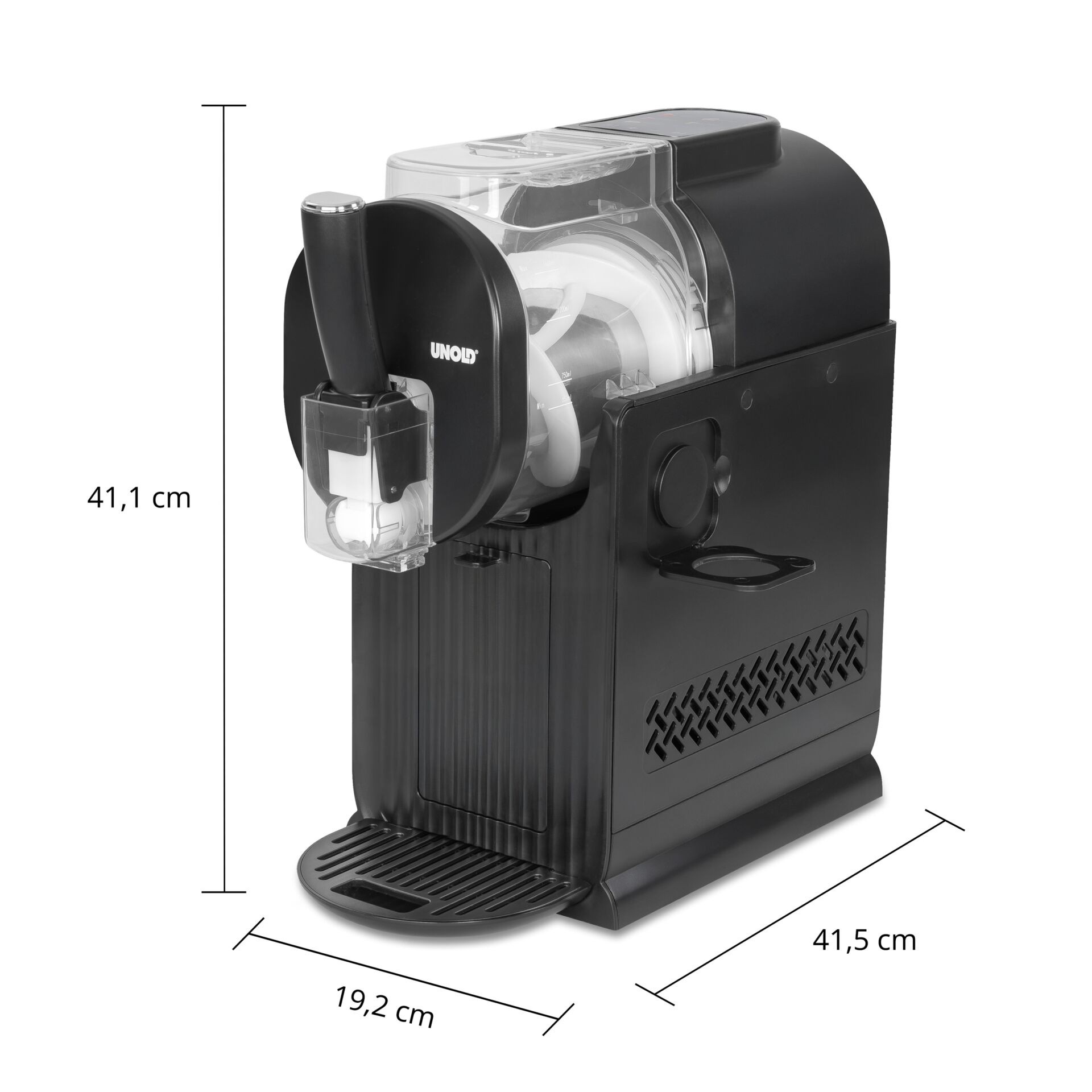 Unold Sofia 48965 2in1 Slush- und Softeismaschine 2l schwarz