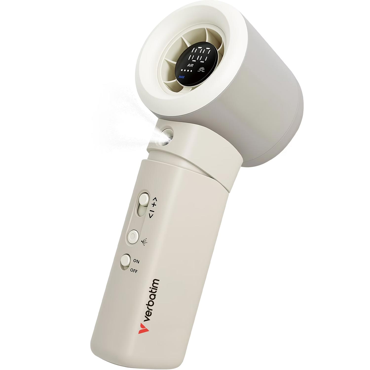 Verbatim Cool'n'Go Aqua Breeze Handventilator weiß/silber