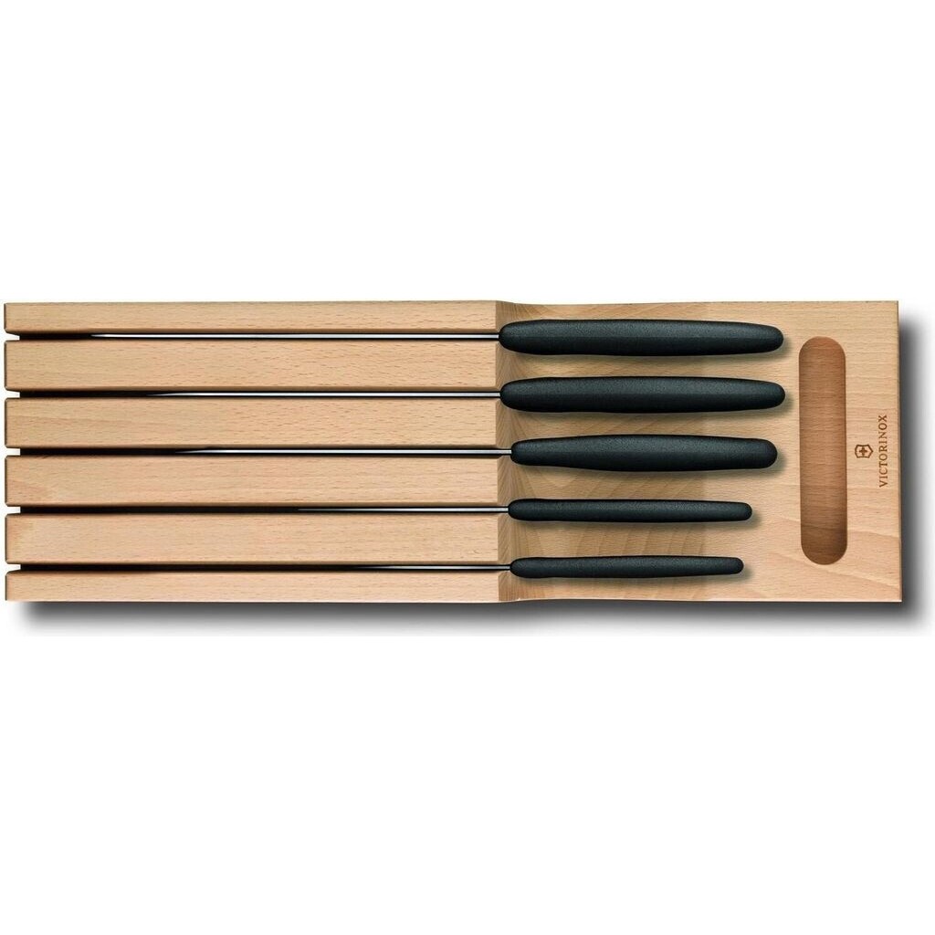 Victorinox Storage + Cutting Boards 5-teilig Schubladen-Messerhalter mandel-beige
