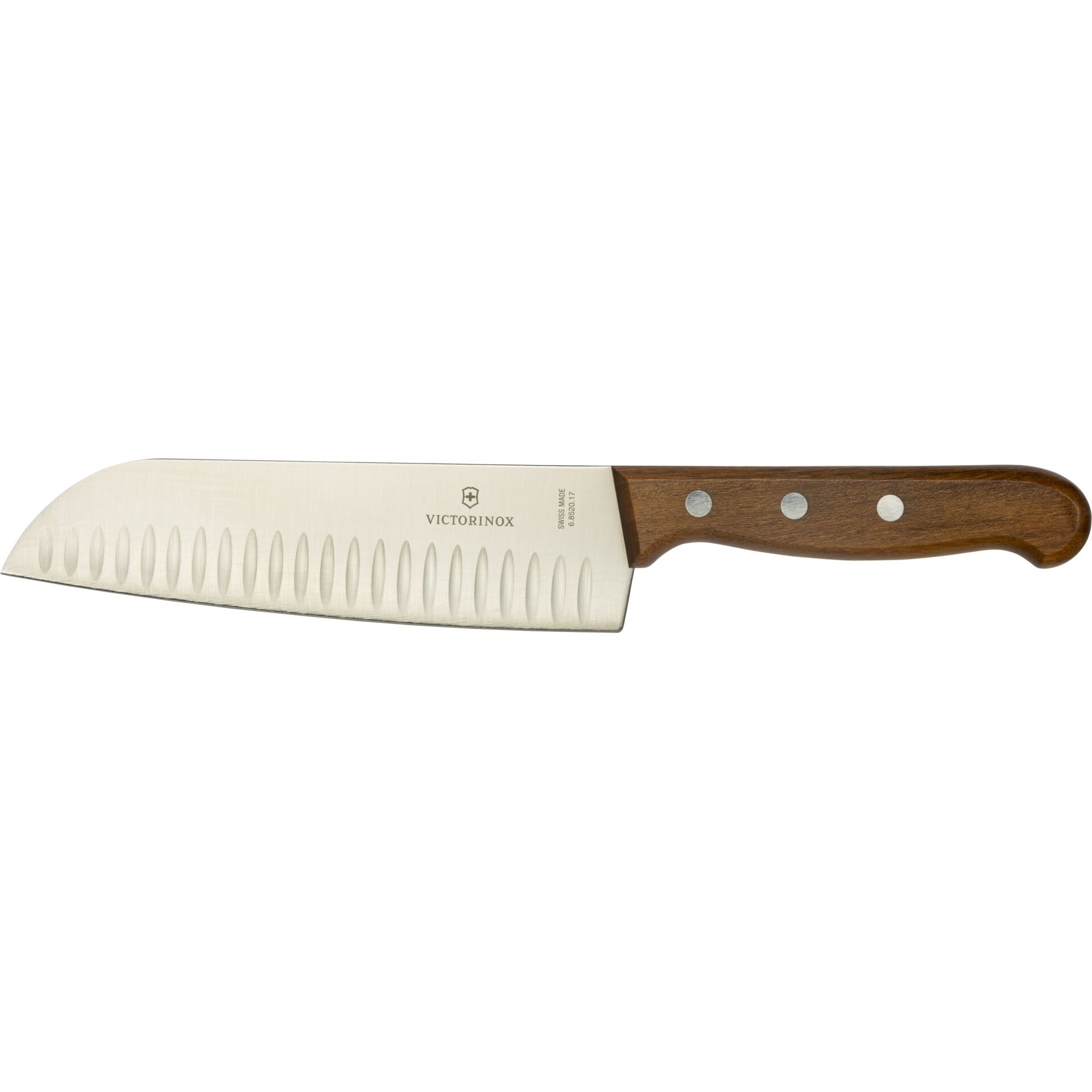 Victorinox Wood Santokumesser 17 cm braun