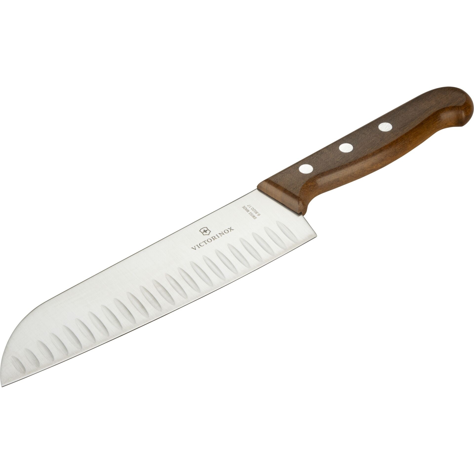 Victorinox Wood Santokumesser 17 cm braun
