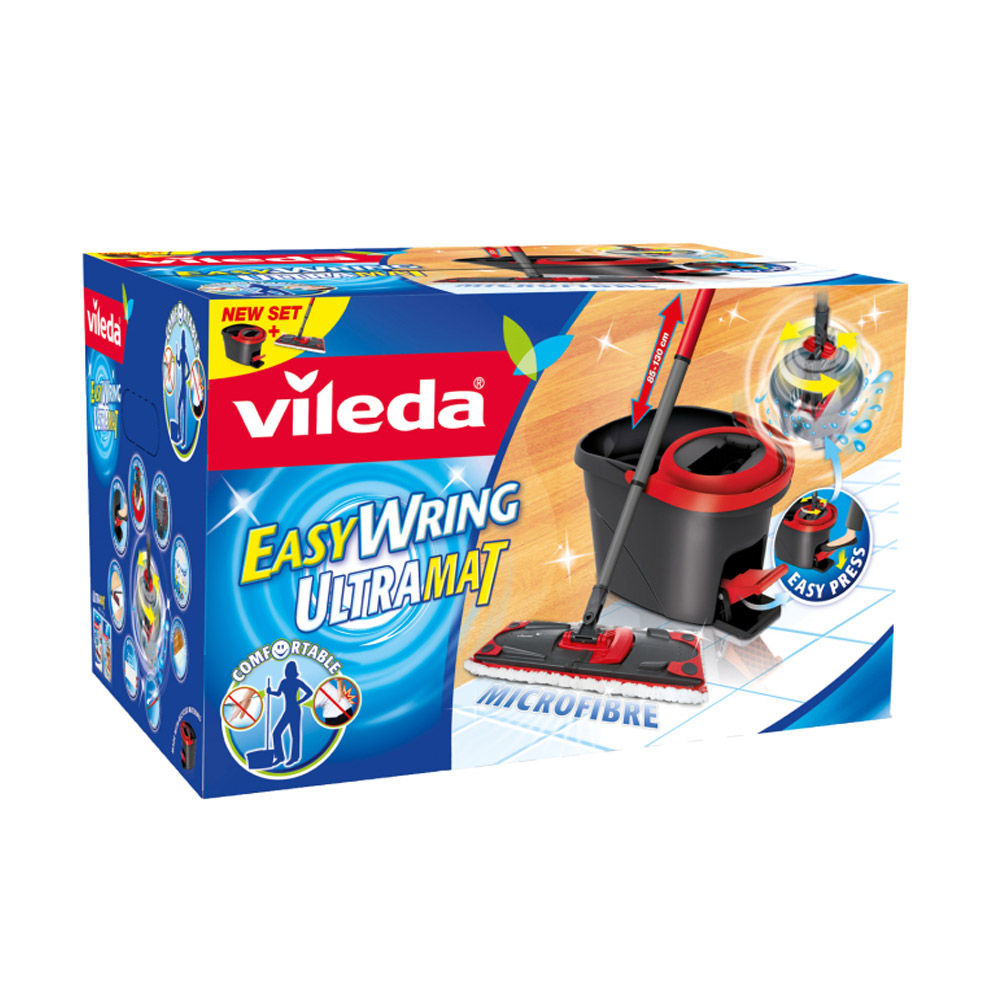 Vileda Ultramax Turbo 2in1 Bodenwischer Komplett Set