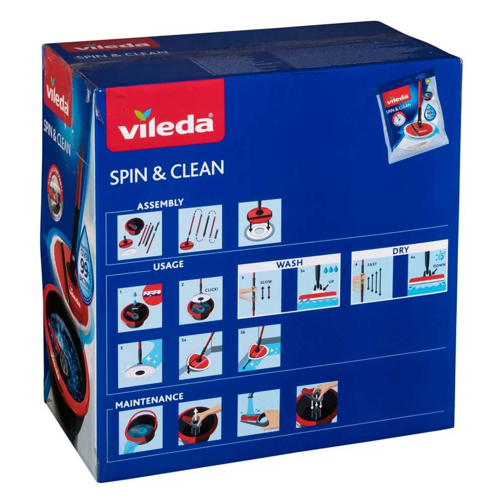 Vileda Spin & Clean Bodenwischer-Set