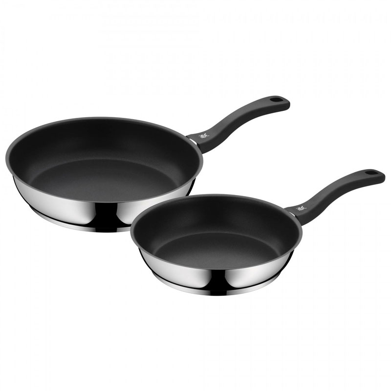 WMF Devil Pfannenset 2-teilig Bratpfanne 28 cm + 24 cm Induktion schwarz