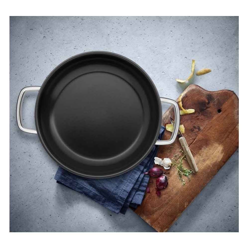 WMF Durado Servier-/Bratpfanne 24 cm Induktion Cromargan Edelstahl