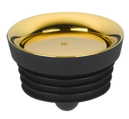 WMF Basic Wasserkaraffe aus Glas 1 Liter gold