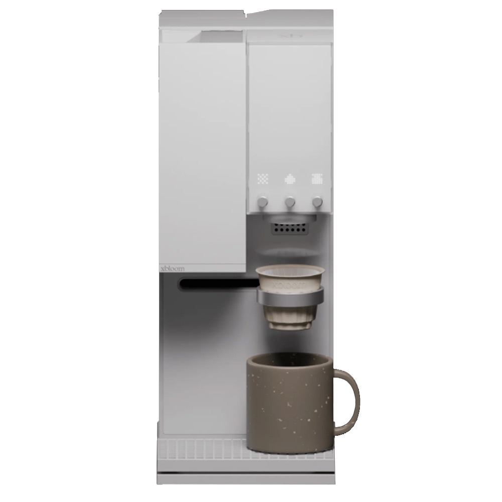 xBloom Studio Kaffeevollautomat moonlight white