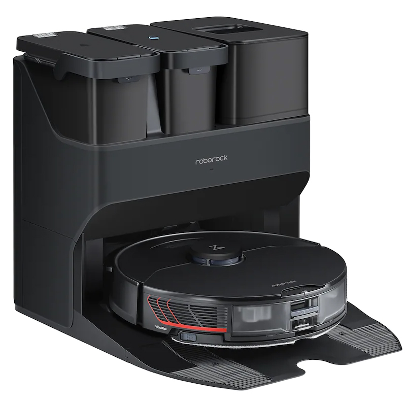 Roborock S7 MaxV Ultra Saug- & Wischroboter mit Absaugstation schwarz