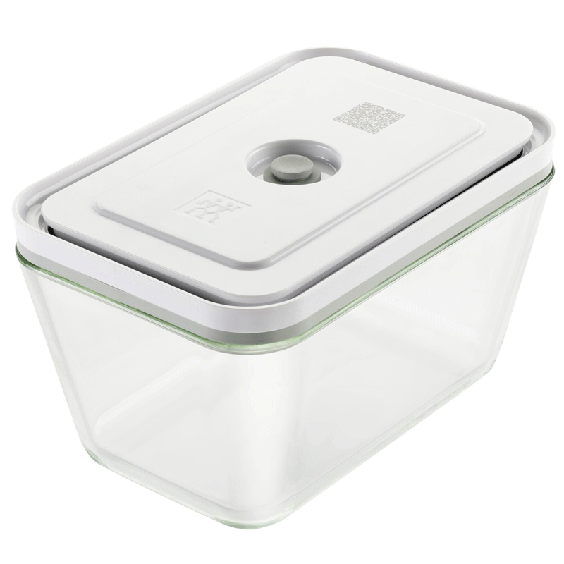 Zwilling Vakuumbox L Borosilikatglas weiß Premium
