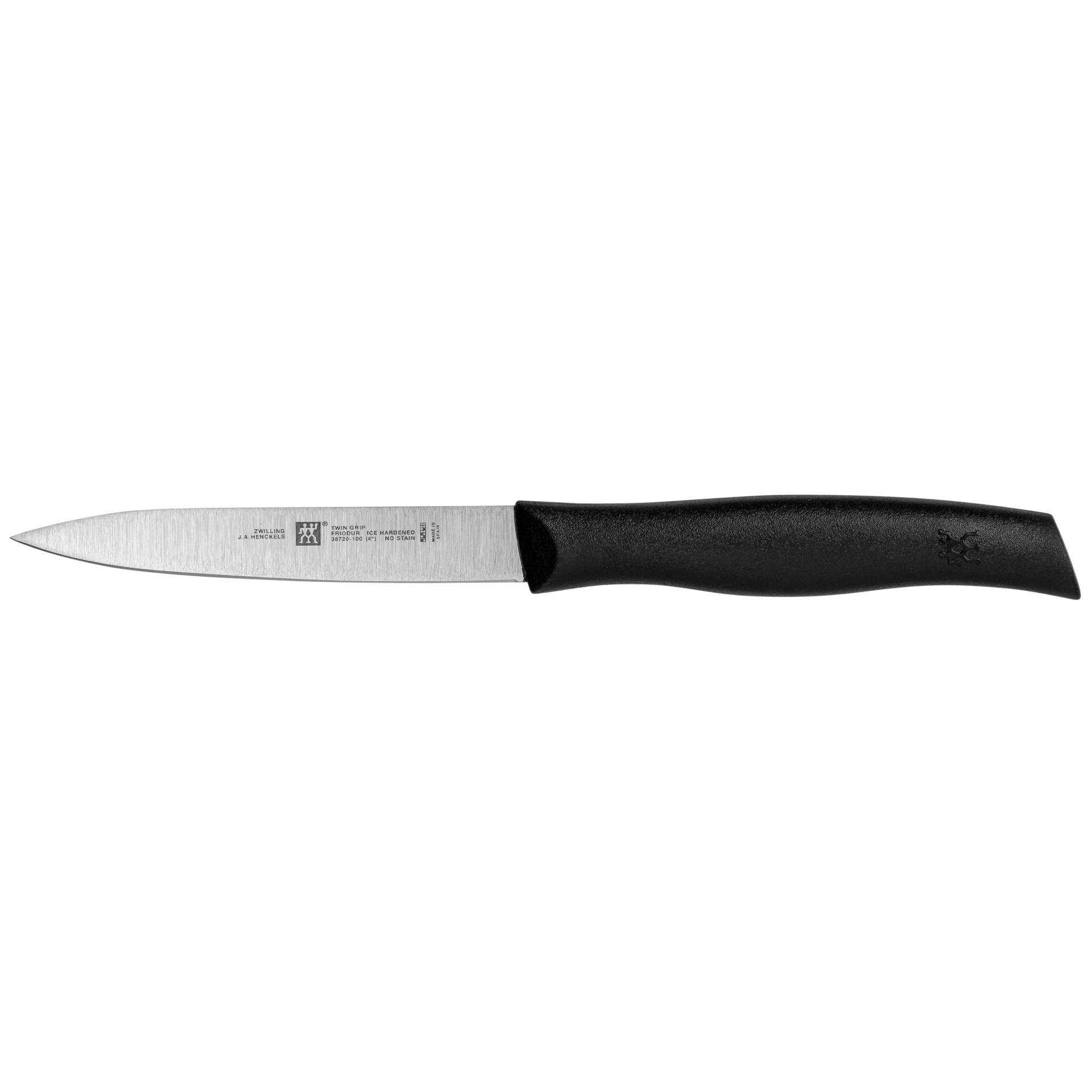 Zwilling Twin Grip Schälmesser 10 cm schwarz