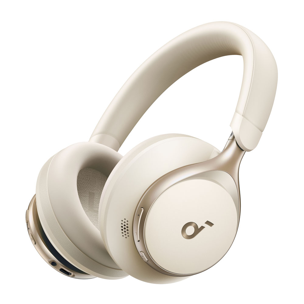 Soundcore Space One Kopfhörer mit Mikrofon cafe latte