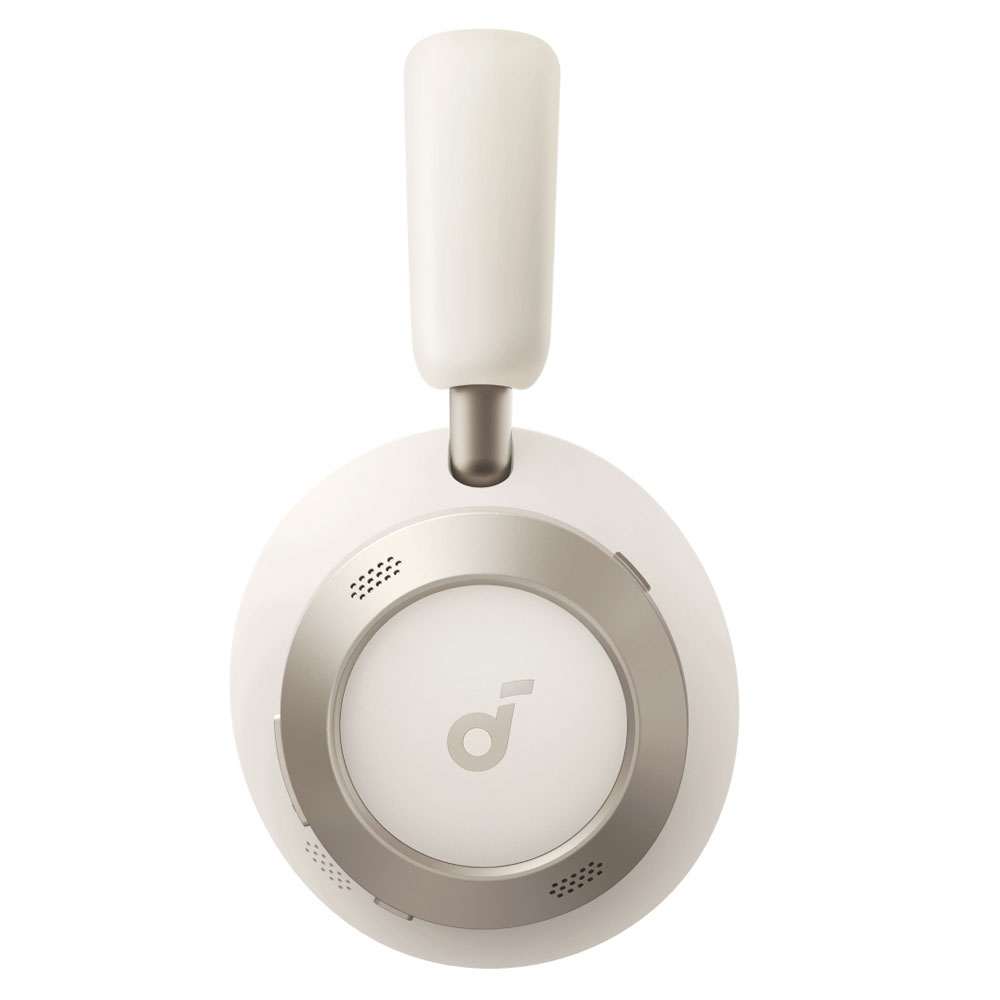Soundcore Space One Pro kabellose Kopfhörer cream white