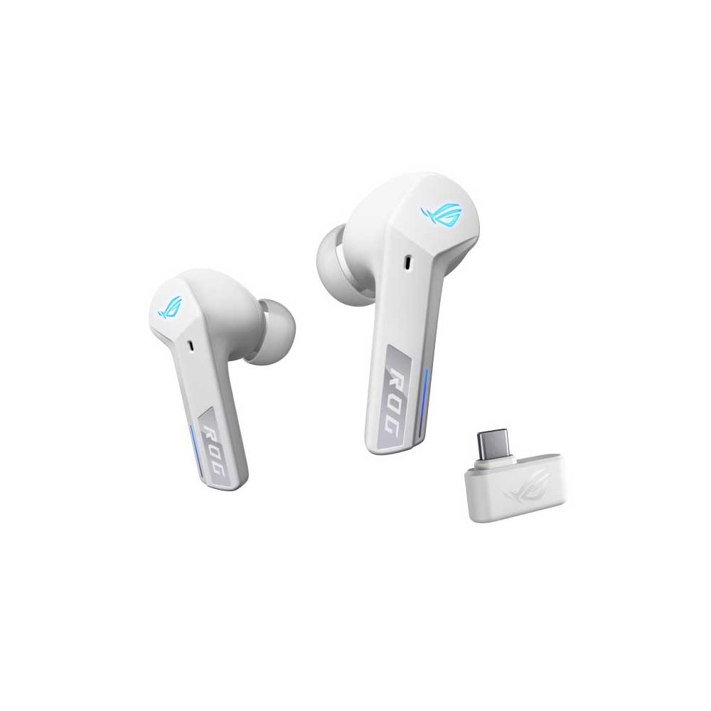 Asus ROG Cetra True Wireless Kopfhörer weiß