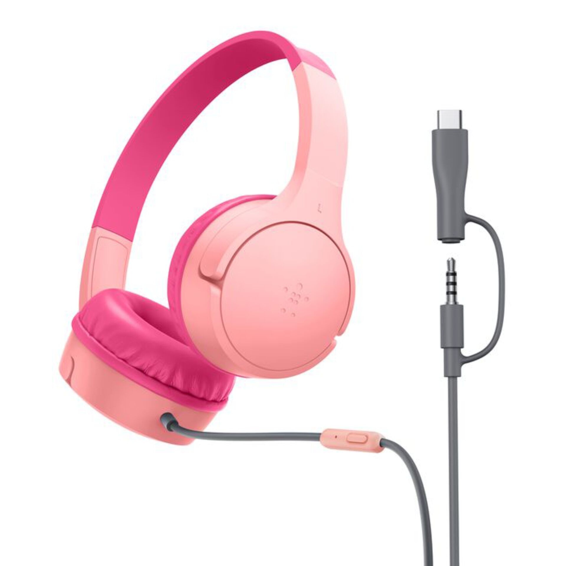 Belkin SoundForm USB-C Kinderkopfhörer rosa