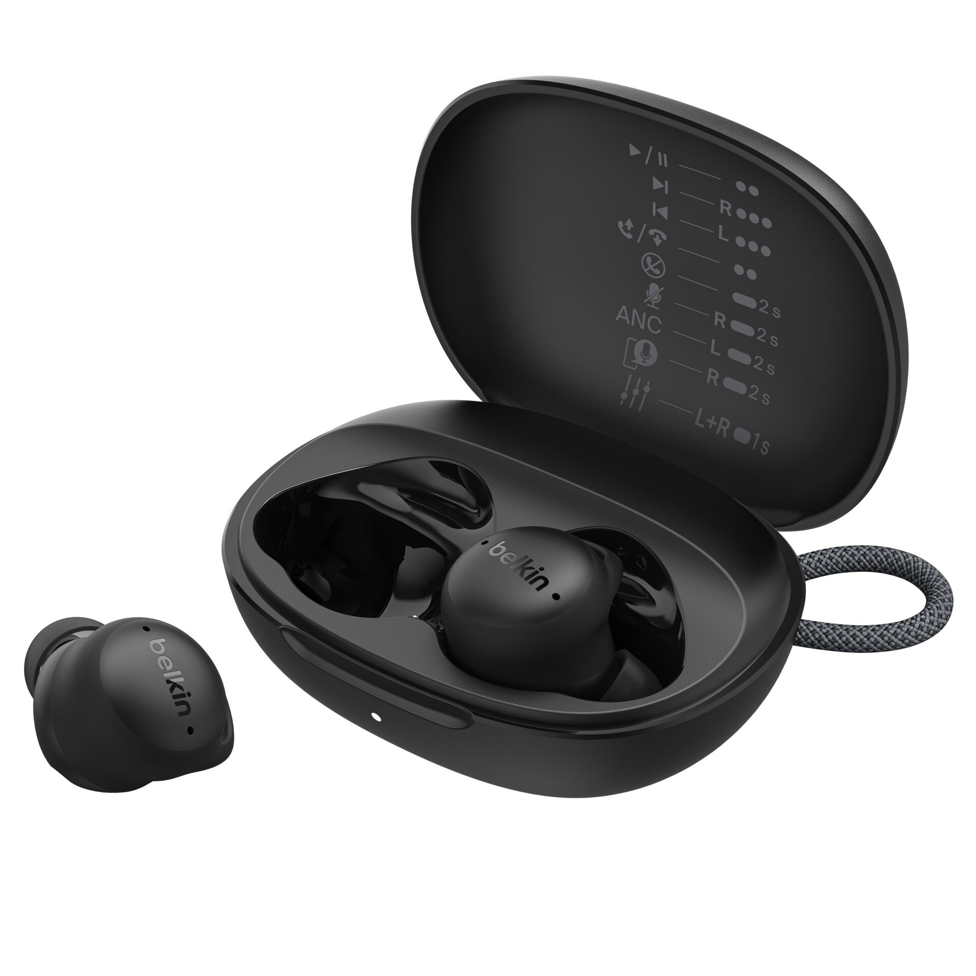 Belkin SoundForm Isolate True Wireless Kopfhörer schwarz
