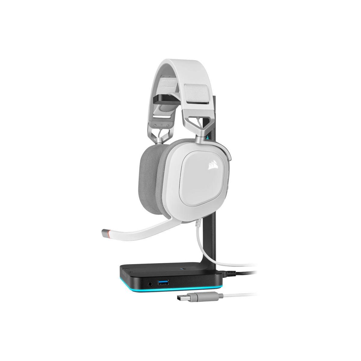 Corsair HS80 RGB USB Gaming-Headset weiß