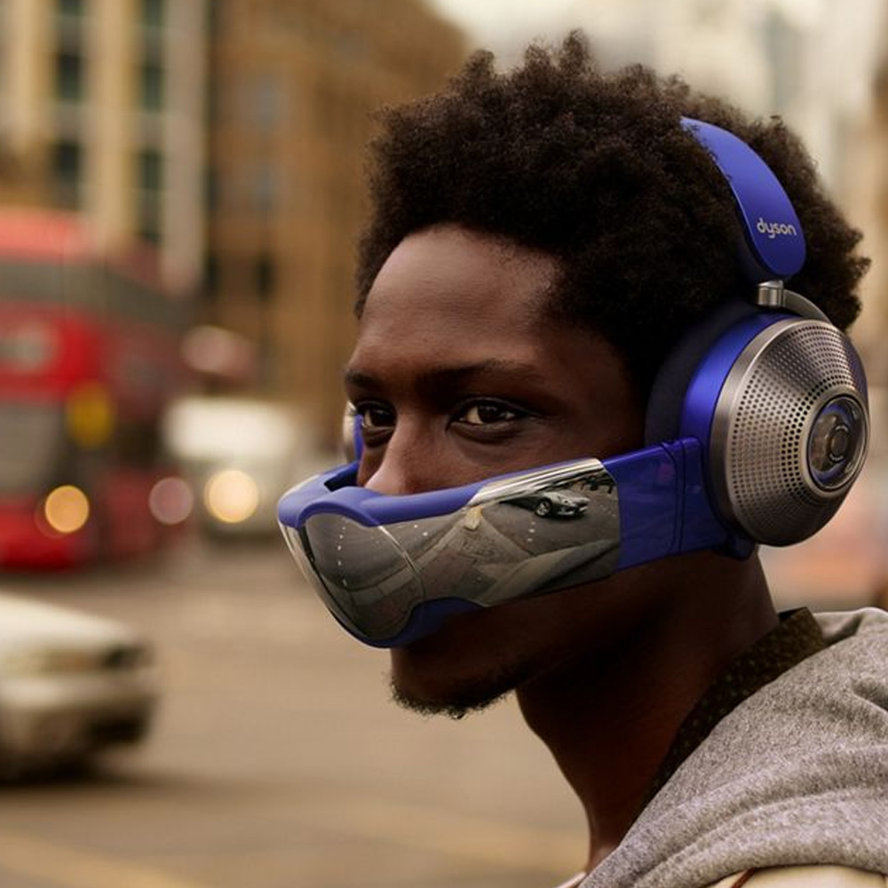 Dyson ZONE WP01 Kopfhörer prussian blue-copper