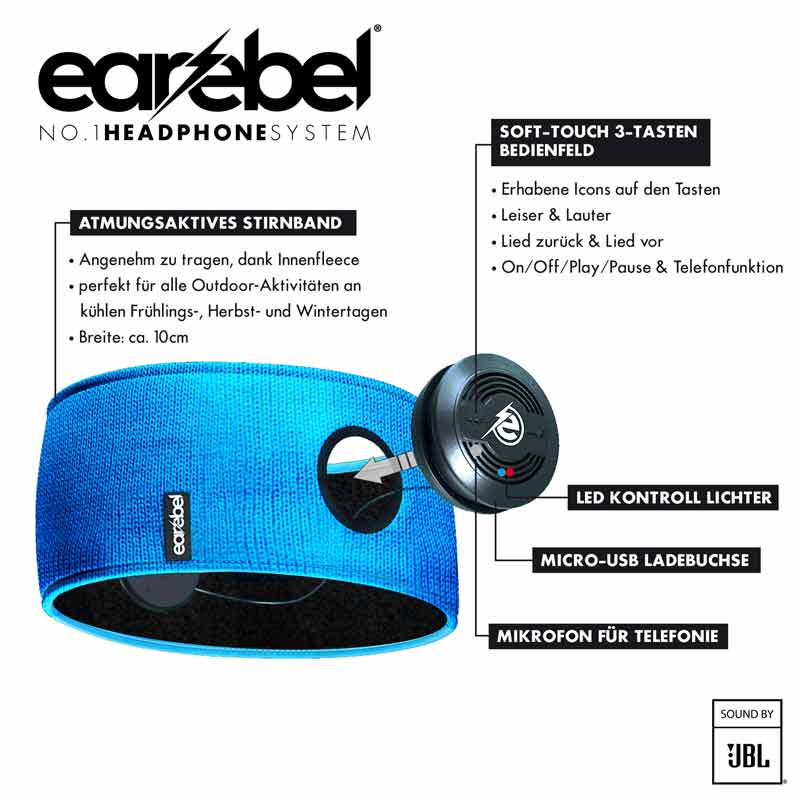 Earebel Sport Impulse Headband Onesize forrest green