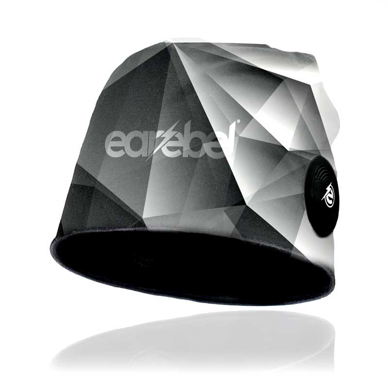 Earebel Sport Light Beanie Set Onesize grey pattern