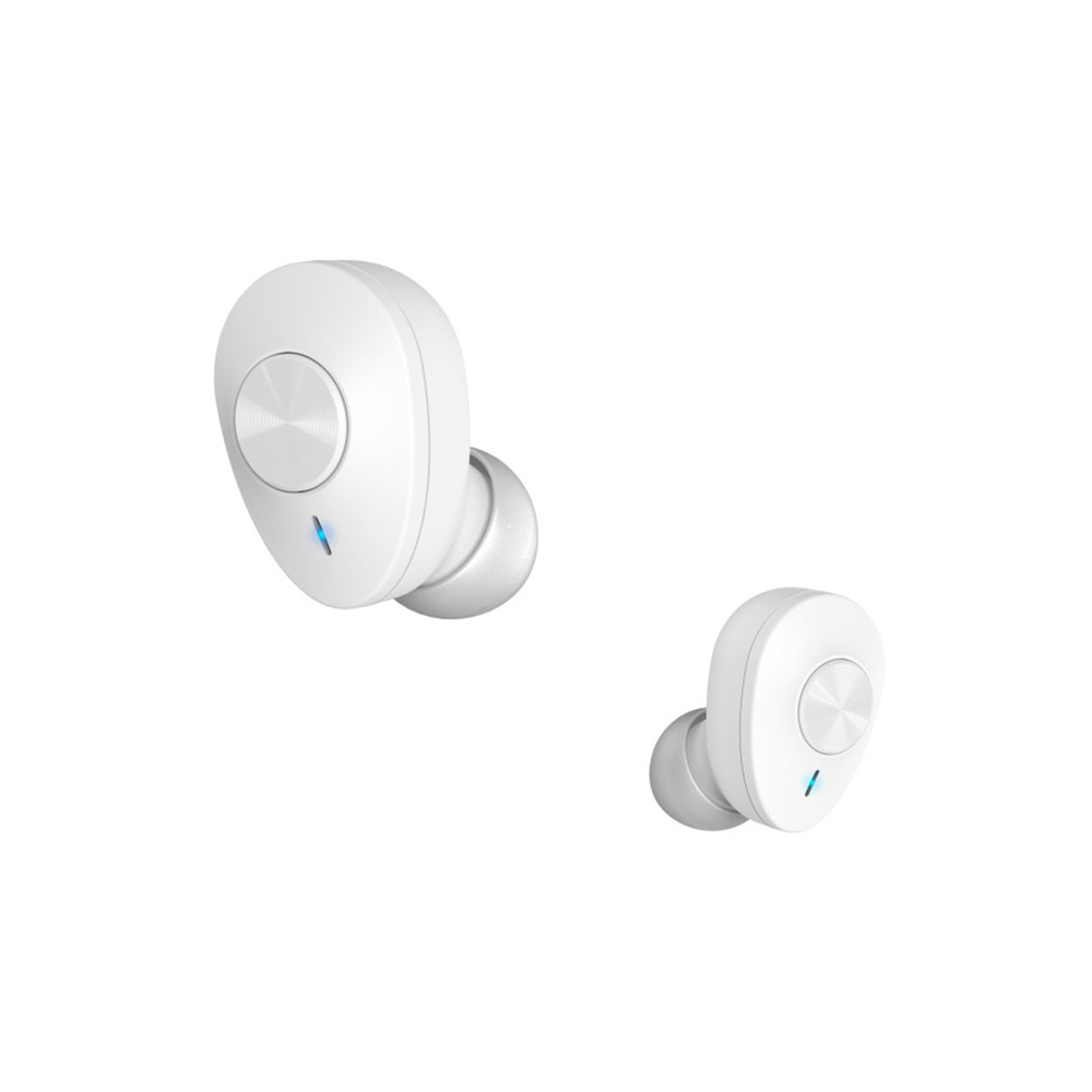 Hama Bluetooth®-Kopfhörer "Freedom Buddy", True Wireless, In-Ear, Bass Boost, weiss